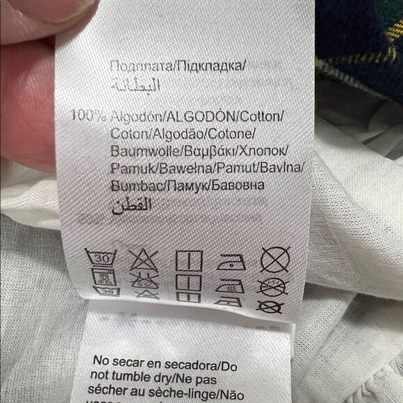 Mayoral Christmas cotton tartan plaid dress size 4-6 months NWT - Picture 16 of 16